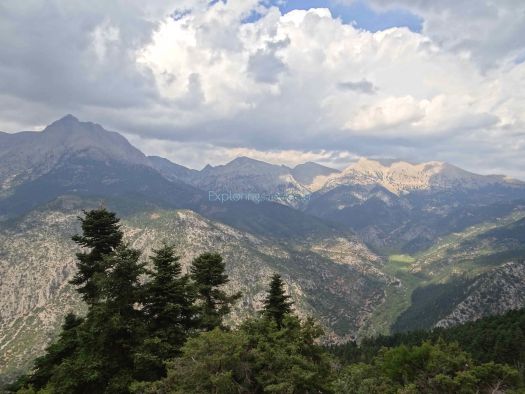 Achaia - Arbounas - Dirty Road to Papoulako's Monastery