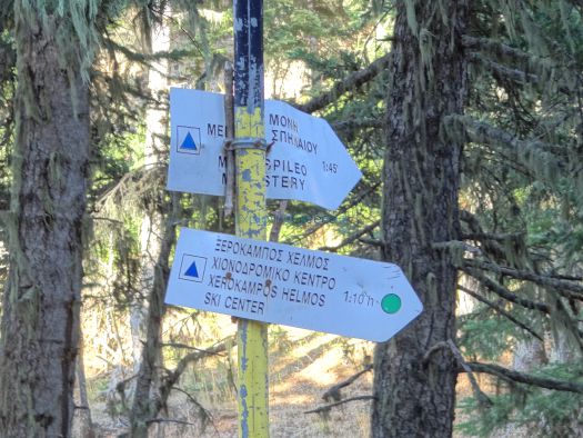 Achaia - Kalavrita - Route from Souvardo to Kalavrita Ski Resort - Hiking Paths
