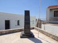 Dodecanese - Agathonisi - Megalo Chorio - Monument