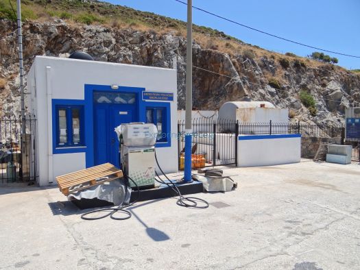 Dodecanese - Agathonisi - Gas Station
