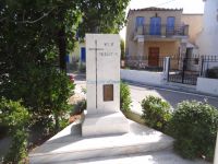 Argosaronikos- Agkistri- Monument of war victim