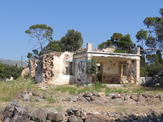 Argosaronikos - Aegina - Kontostavlou Mansion in Ruins