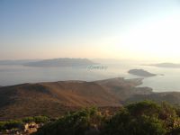 Aegina - View, to Perdika, from Profitil Ilias hill
