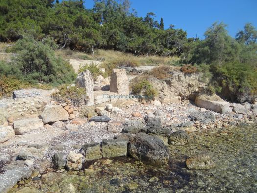 Aegina - Kolona's Beach - Archaeological Finds