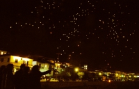 Sky full of air balloons