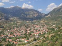 View to Kandila from Monastery