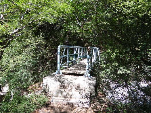 Bridge over Lousios River (path from Prodromou Monastery to Philosophou)