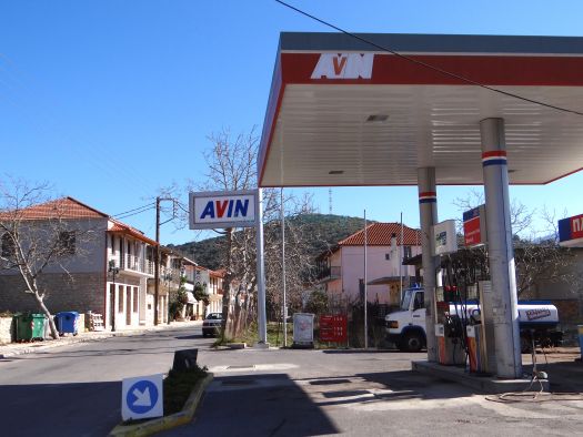 Gortynia- Stavrodromi  Avin gas station