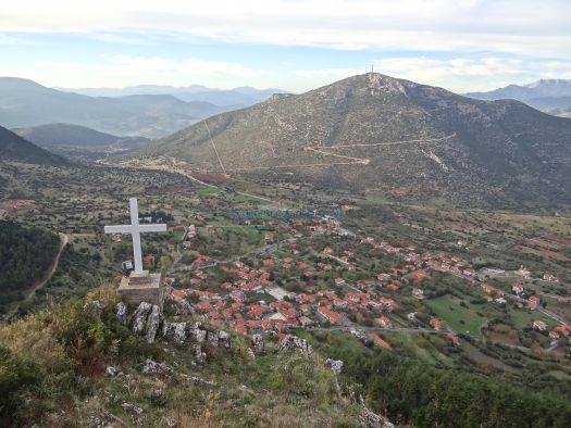 Panagia's Eleoussas Monastery - Cross - Arkadia
