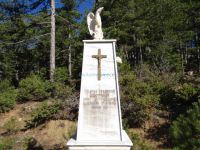 Monument for Fallen Air-Force Pilot - Agios Vassilios Kinourias
