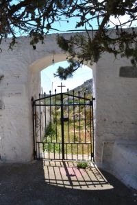 Dodecanese - Chalki - Entrance of the path
