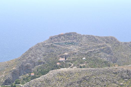 Dodecanese - Chalki - Dodecanese - Chalki - View to the Castle