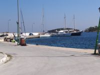 The port of Ormos Panagias, between Agios Nikolaos and Vourvourou