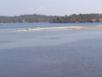 Livari beach in Vourvourou resembles a lagoon