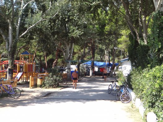 View of Thalatta Camp camping in Kalamitsi, Chalkidiki