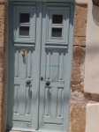 Traditional door at the village of Chora, Folegandros