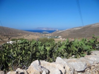 View from the village Livadi in south Folegandros