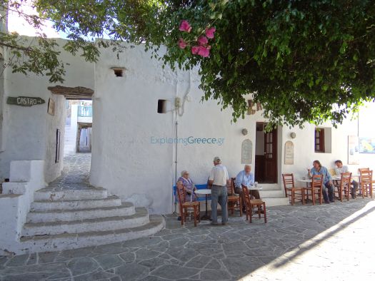 Cyclades - Folegandros - Chora - Kastro (Castel) Café
