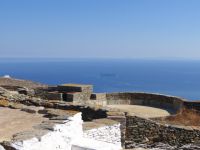 Cyclades - Folegandros - Ano Meria - Path to beach Lygaria
