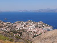 Hydra View from Matronis Monastery