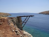 Cyclades - Kythnos - Beach Lefkes - Mines (bridge)