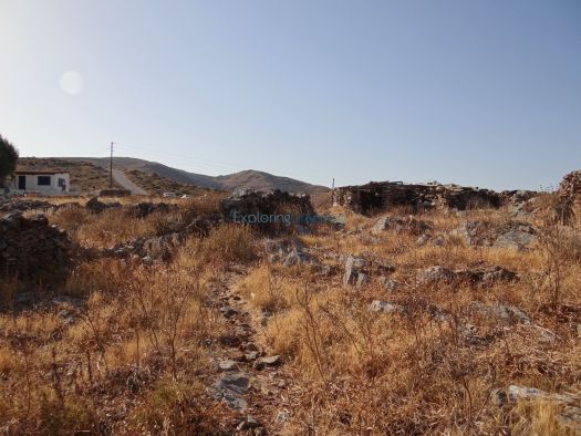 Cyclades - Kythnos - Zogkaki - Start of path to Mines