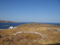 Cyclades - Kythnos - Zogkaki - threshing field