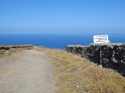 Cyclades - Kythnos - Route to Saint John