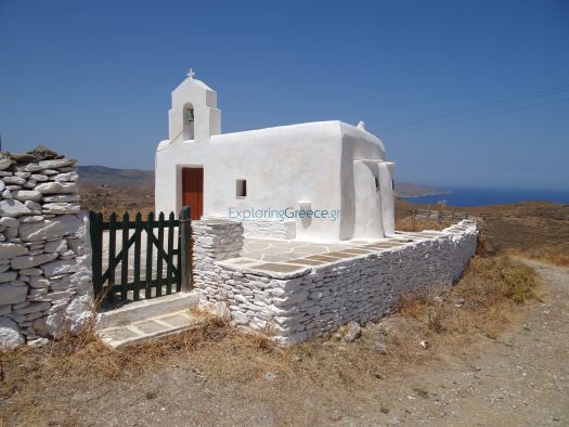 Cyclades - Kythnos - Chora - Saint Eugenia