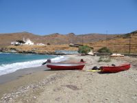 Cyclades - Kythnos - Flabouria - Beach left