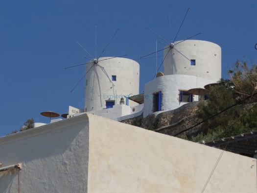Dodecanese - Leros - Panteli -  Windmill