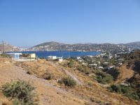 Dodecanese - Leros - Path to Virgin Mary - Big Rock - View