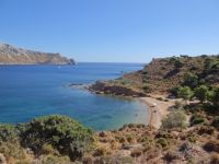 Dodecanese - Leros - View to Red Beach