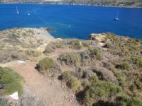 Dodecanese - Leros - Path to Beach next to Red Beach