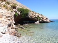 Dodecanese - Leros - Kryfou Beach - Cave