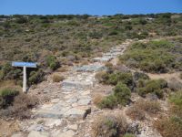 Lesser Cyclades - Iraklia  - Path to Prophet Ilias