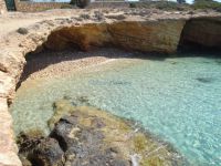 Lesser Cyclades - Koufonissi - Small Beach in Cave