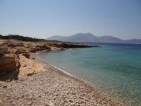 Lesser Cyclades - Koufonissi - Beach after Italida