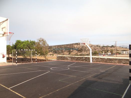 Basketball ground