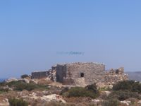 Ruined castle at Livadi