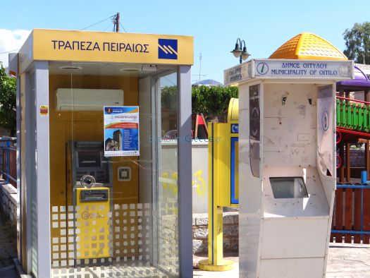 Lakoniki Mani-Areopolis-Piraeus bank machine