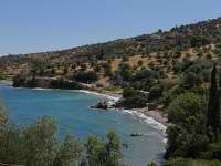 Beach before Agios Nikolaos