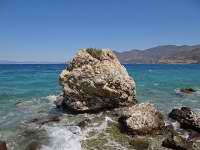 Beach before Agios Nikolaos