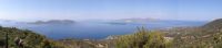 Methana - View to Agistri and Aegina Islands