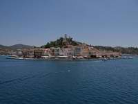 Poros - Hill with Clock Tower
