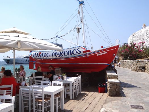 Mykonos- Chora-Salparo restaurant 