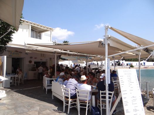 Mykonos- Chora- Kavos restaurant