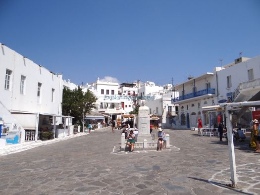 Mykonos- Chora- Μantos' square
