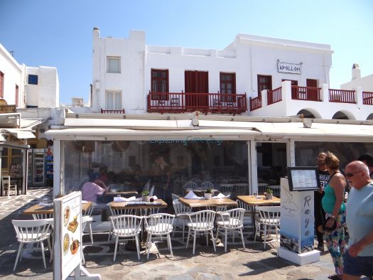 Mykonos- Chora- Raya bar restaurant