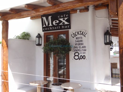 Mykonos- Chora- Mex cafe bar
